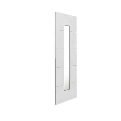 4 Line Horizontal Primed Glazed Internal Door - 1981mm x 762mm - JB Kind