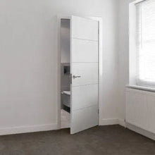 Load image into Gallery viewer, 4 Line Horizontal Primed Internal Fire Door FD30 - All Sizes - JB Kind
