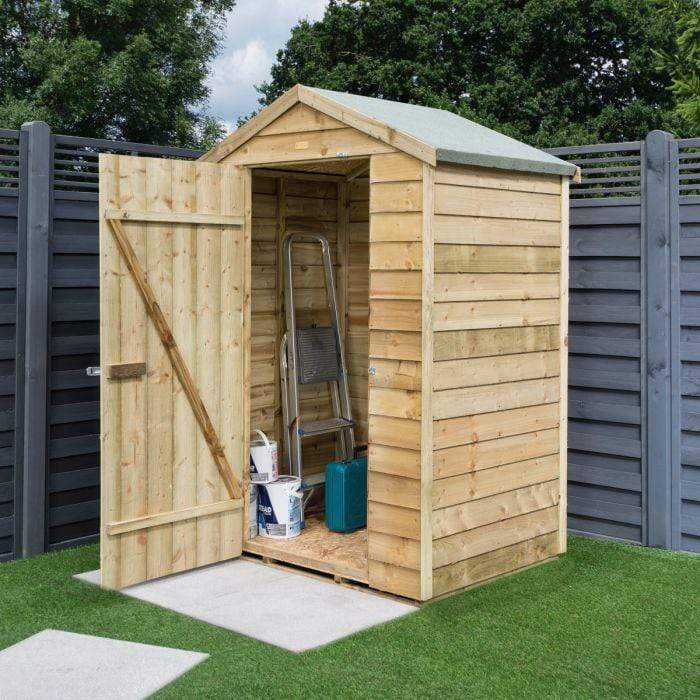 Overlap Shed Pressure Treated - All Sizes - Rowlinson Sheds