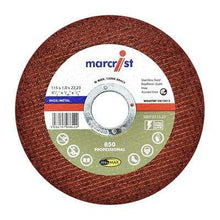 Load image into Gallery viewer, 850 Inox + Metal Slitting Disc (22.2mm Bore) - All Sizes - Marcrist Tools &amp; Workwear
