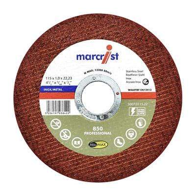 850 Inox + Metal Slitting Disc (22.2mm Bore) - All Sizes - Marcrist Tools & Workwear