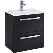 Load image into Gallery viewer, Aquatrend 513mm - 2 Drawer Wall Hung Base Unit &amp; Basin - All Colours - Aqua
