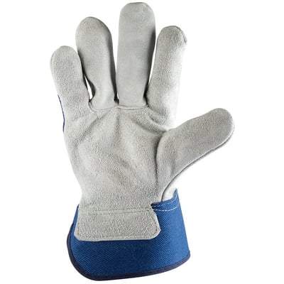 Heavy Duty Leather Industrial Gloves - Draper Tools and Workwear