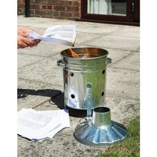 Load image into Gallery viewer, Draper Galvanised Mini Incinerator - 15L - Draper
