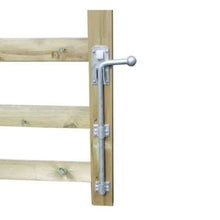 Load image into Gallery viewer, Galvanised Heavy Drop Bolt with Staple Brackets incl Bolts and Screws - Jacksons Fencing
