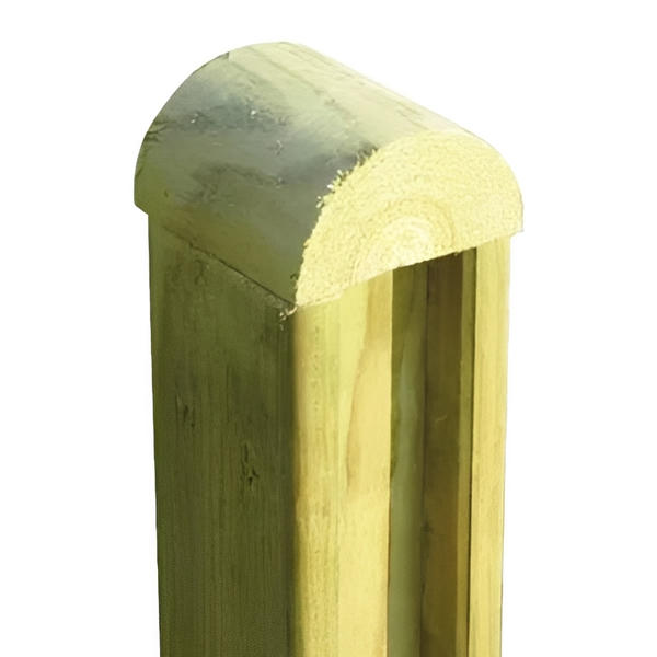 Jacksons Half Round Post Cap for Use with 100mm x 100mm Post - Shop Now ...