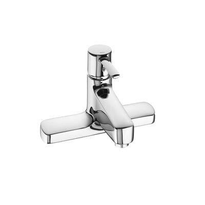 Targa Chrome Deck Mounted Bath Filler Tap - Roca