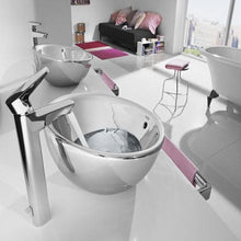 Load image into Gallery viewer, Esmai Chrome Extended Basin Mixer With Pop-Up Waste - Roca
