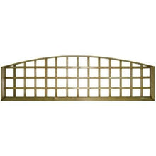 Load image into Gallery viewer, Convex Trellis - Fence Panel Topper - 0.56m x 1.83m - Jacksons Fencing
