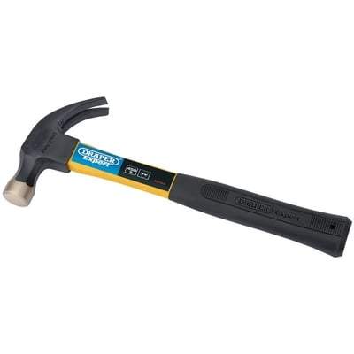 Expert 450G (16oz) Fibreglass Shafted Claw Hammer - Draper Hand Tools