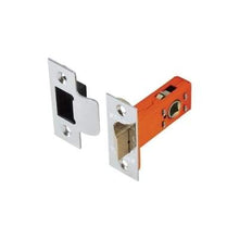 Load image into Gallery viewer, Satin Chrome Heavy Duty Tubular Latch - All Sizes - Sparka Uk Doors
