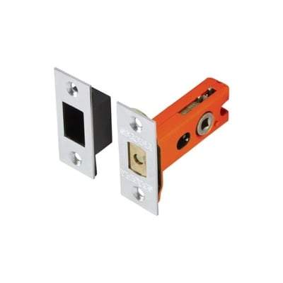 Satin Chrome Tubular Deadbolt - All Sizes - Sparka Uk Doors