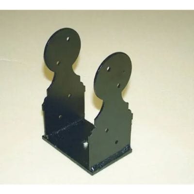 Intermediate Post Socket Deck Balustrade (PPC) + Nut, Bolt, Plate and 8 x 50mm Screws - Jacksons Fencing