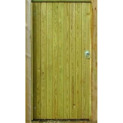 Brook Boarded Gate (Left Hand Hanging) Inc Posts and Fittings - Jacksons Fencing