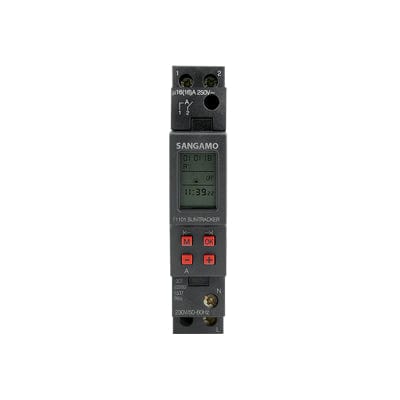 Suntracker DIN 71101 - 1 Module / Single Channel Solar Time Switch - Sangamo