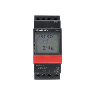 Suntracker DIN 72101 - 2 Module Solar Time Switch - Sangamo