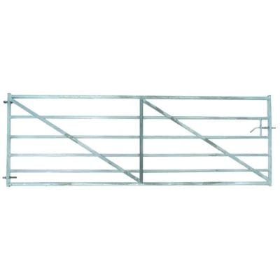 Galvanised Metal Field Gate (6 Bar) - Jacksons Fencing