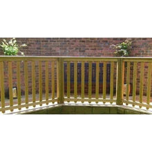 Load image into Gallery viewer, Rounded Pale Decking Panel 1.817mm x 1060mm - Jacksons Fencing
