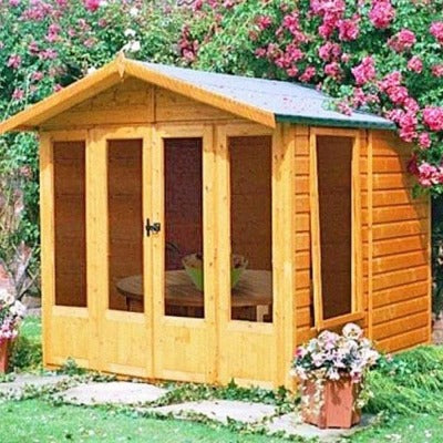 Parham Shiplap 7ft x 7ft Summerhouse - Shire Summerhouse