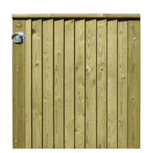 Load image into Gallery viewer, Featherboard Gate (Right Hand Hanging) Complete with Fittingss - Jacksons Fencing
