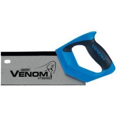 Draper Draper Venom Double Ground Tenon Saw - 250mm - 11tpi/12ppi - Draper