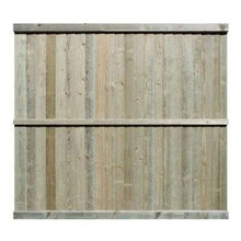 Load image into Gallery viewer, Level Top Featherboard Fence Panel  (Jakcured) - All Sizes - Jacksons Fencing
