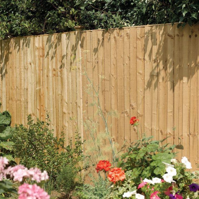 6ft x 4ft Vertical Board Panel Pressure Treated