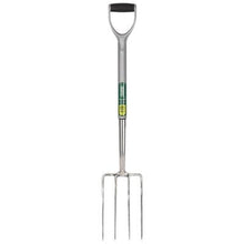 Load image into Gallery viewer, Draper Extra Long Stainless Steel Garden Fork with Soft Grip - Draper
