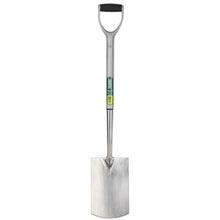 Load image into Gallery viewer, Draper Stainless Steel Garden Spade with Soft Grip - All Sizes - Draper
