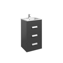 Load image into Gallery viewer, Debba Unik 600mm 3 Drawer Wall Hung Vanity Unit - All Colours - Roca
