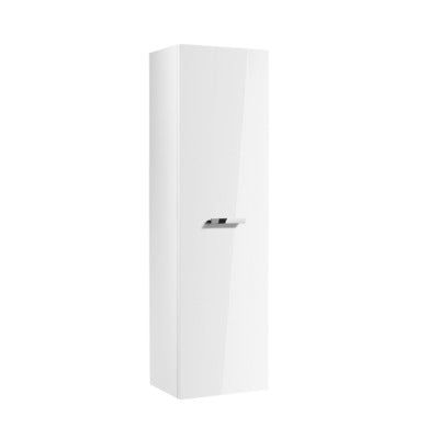 Victoria Basic 1500mm Column Bathroom Unit - Gloss White - Roca