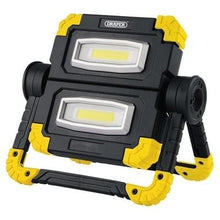 Load image into Gallery viewer, Draper Twin Cob Led Rechargeable Worklight - 10W -  850 Lumens
