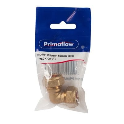 Primaflow Compression Elbow 15mm C x C - Primaflow