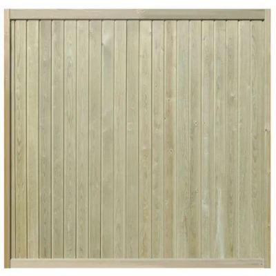 Level Top Tongue and Groove Effect Fence Panel 1.65 (Jakcured) - All Sizes - Jacksons Fencing