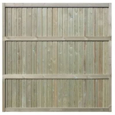 Level Top Tongue and Groove Effect Fence Panel 1.65 (Jakcured) - All Sizes - Jacksons Fencing