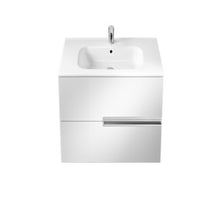 Load image into Gallery viewer, Victoria-N Unik 2 Drawer Vanity Unit With 600mm Basin - (All Colours) - Roca
