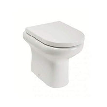 Load image into Gallery viewer, Compact Special Needs Rimless Back to Wall WC Pan in Alpine White - All Sizes - RAK Ceramics
