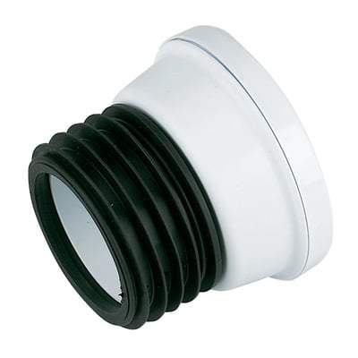 147mm Straight WC Connector SP101 - Floplast Drainage