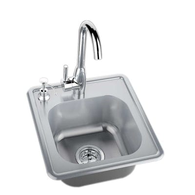 Sunstone Water Sink with Tap and Soap Dispenser - Sunstone Outdoor Kitchens