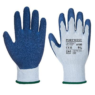 A100 - Grip Glove Latex - All Sizes - Portwest Tools and Workwear