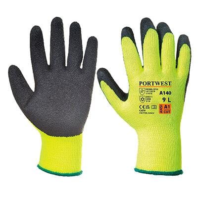 Thermal Grip Glove Latex - All Sizes - Portwest Tools and Workwear