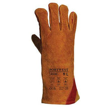 Load image into Gallery viewer, Reinforced Welding Gauntlet - All Sizes - Portwest Tools and Workwear
