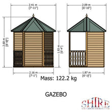 Load image into Gallery viewer, Pressure Treated Gazebo - Shire
