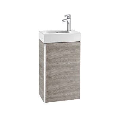 Mini Base 250mm Bathroom Unit - Textured Grey - Roca