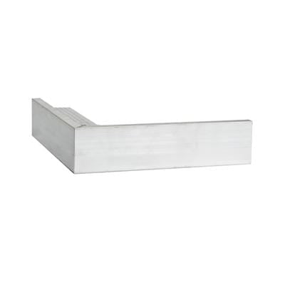 AF2 Aluminium Roof Edge External Angle 45mm x 45mm
