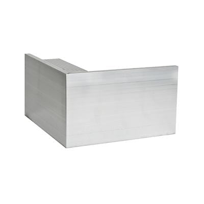 AF5 Aluminium Roof Edge External Angle 110mm x 64mm