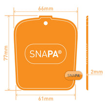 Load image into Gallery viewer, Snapa Bar Endcap White - Clear Amber Roofing

