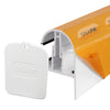 Buy Snapa White Gable Bar with Endacap - All Sizes Online