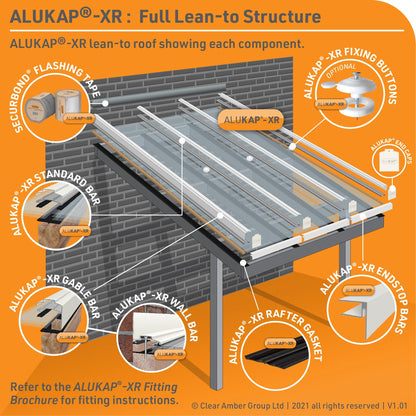55mm Anti-Duct Tape 10m (For use with 35mm Axiome) - Clear Amber Tape