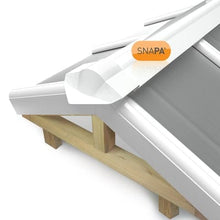 Load image into Gallery viewer, Snapa Super Ridge White - All Sizes - Clear Amber

